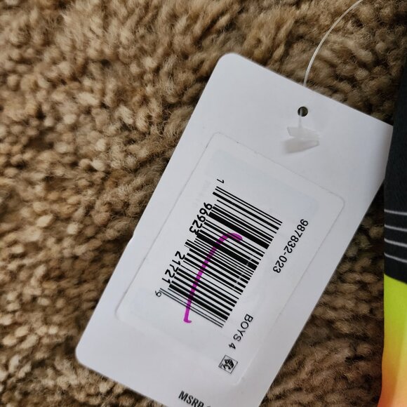 Hurley Boy's UPF50+ Drawstring Waist Pull On Swim Short Size: 4. NWT - Picture 9 of 9